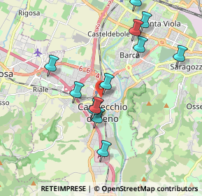 Mappa Via XXV Aprile, 40033 Casalecchio di Reno BO, Italia (2.27)