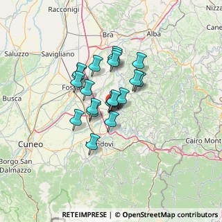 Mappa SP 191, 12061 Carrù CN (9.381)