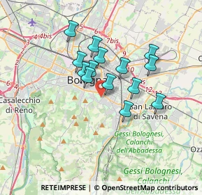 Mappa Via Cavallina, 40137 Bologna BO, Italia (2.72)