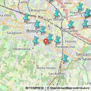 Mappa Via Cavallina, 40137 Bologna BO, Italia (2.71)