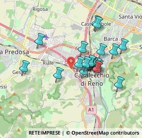 Mappa Localita’ Ceretolo, 40033 Casalecchio di Reno BO, Italia (1.5725)