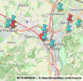 Mappa Localita’ Ceretolo, 40033 Casalecchio di Reno BO, Italia (2.60417)