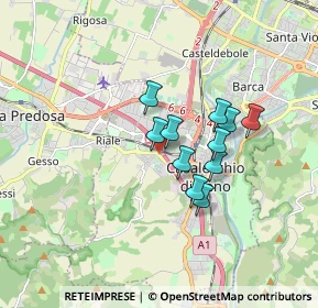 Mappa Localita’ Ceretolo, 40033 Casalecchio di Reno BO, Italia (1.24)