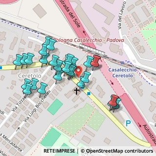 Mappa Localita’ Ceretolo, 40033 Casalecchio di Reno BO, Italia (0.11)