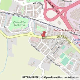 Mappa Via Massarenti Giuseppe, 3, 40033 Casalecchio di Reno, Bologna (Emilia Romagna)