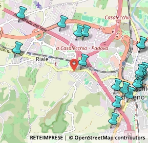 Mappa Via Massarenti Giuseppe, 40033 Casalecchio di Reno BO, Italia (1.5)