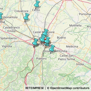 Mappa Via Paganino Bonafede, 40139 Bologna BO, Italia (12.19273)