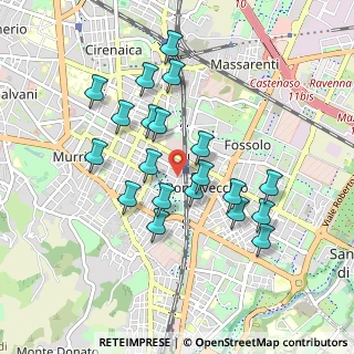 Mappa Via Pellizza da Volpedo, 40139 Bologna BO, Italia (0.851)