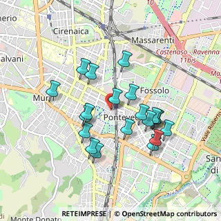 Mappa Via Pellizza da Volpedo, 40139 Bologna BO, Italia (0.828)