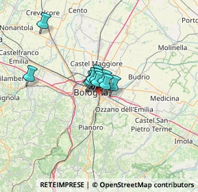 Mappa Via Gaspare Nadi, 40139 Bologna BO, Italia (6.64667)