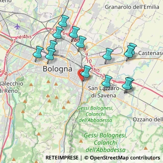 Mappa Via Pellizza da Volpedo, 40139 Bologna BO, Italia (4.17071)