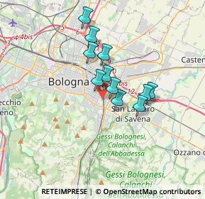 Mappa Via Gaspare Nadi, 40139 Bologna BO, Italia (2.55636)
