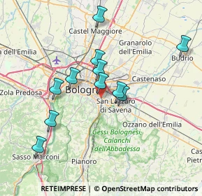 Mappa Via Gaspare Nadi, 40139 Bologna BO, Italia (6.73455)