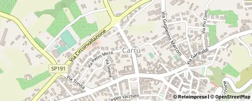 Mappa Carrù