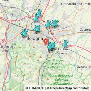 Mappa Via Laura Bassi Veratti, 40137 Bologna BO, Italia (3.32231)