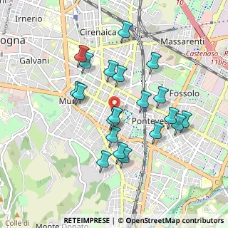 Mappa Via Laura Bassi Veratti, 40137 Bologna BO, Italia (0.874)