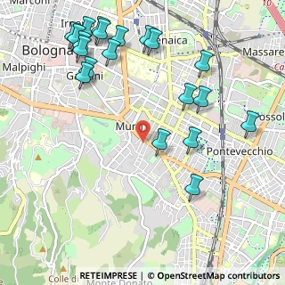 Mappa Via dello Sterlino, 40137 Bologna BO, Italia (1.322)