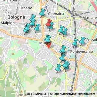 Mappa Via dello Sterlino, 40137 Bologna BO, Italia (0.9685)