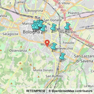 Mappa Via dello Sterlino, 40137 Bologna BO, Italia (1.69273)
