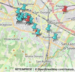 Mappa Via dello Sterlino, 40137 Bologna BO, Italia (2.01842)