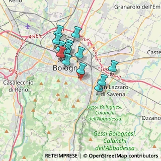 Mappa Via dello Sterlino, 40137 Bologna BO, Italia (2.975)