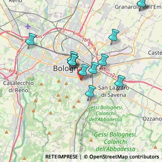 Mappa Via dello Sterlino, 40137 Bologna BO, Italia (3.70462)