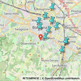 Mappa Piazzale Giuseppe Bacchelli, 40136 Bologna BO, Italia (1.95818)