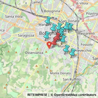 Mappa Piazzale Giuseppe Bacchelli, 40136 Bologna BO, Italia (1.40429)