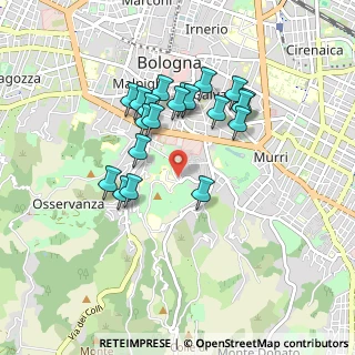 Mappa Piazzale Giuseppe Bacchelli, 40136 Bologna BO, Italia (0.7965)