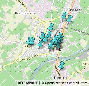 Mappa Via Dino Raimondi, 41058 Vignola MO, Italia (0.599)