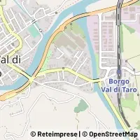 Kaart Borgo Val di Taro