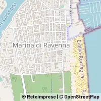 Mapa Ravenna