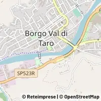 Kartta Borgo Val di Taro