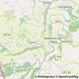 Mappa Carrù