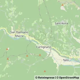 Mappa Cartignano