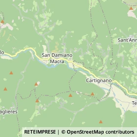 Mappa San Damiano Macra
