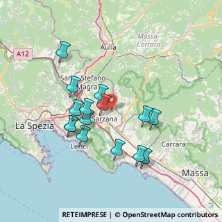 Mappa Via Ghigliolo Basso, 19038 Sarzana SP, Italia (6.85667)