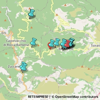 Mappa Via Provinciale, 17020 Balestrino SV, Italia (1.59524)