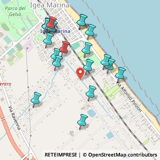 Mappa Via dei Mille, 47841 Bellaria-Igea Marina RN, Italia (0.549)