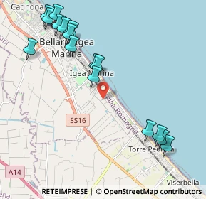 Mappa Via dei Mille, 47841 Bellaria-Igea Marina RN, Italia (2.53063)