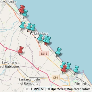 Mappa Via dei Mille, 47841 Bellaria-Igea Marina RN, Italia (4.69563)