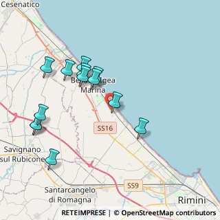 Mappa Via dei Mille, 47841 Bellaria-Igea Marina RN, Italia (4.10615)
