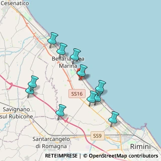 Mappa Via dei Mille, 47841 Bellaria-Igea Marina RN, Italia (3.79364)