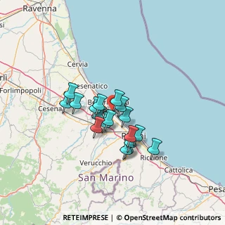 Mappa Via dei Mille, 47841 Bellaria-Igea Marina RN, Italia (10.10667)