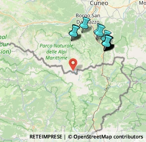 Mappa Margine inferiore ghiacciaio Pagarì, 12010 Entracque CN, Italia (15.645)