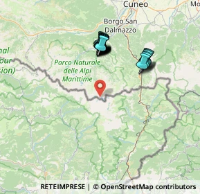 Mappa Margine inferiore ghiacciaio Pagarì, 12010 Entracque CN, Italia (13.6905)