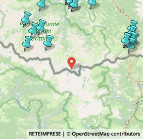 Mappa Margine inferiore ghiacciaio Pagarì, 12010 Entracque CN, Italia (12.9385)