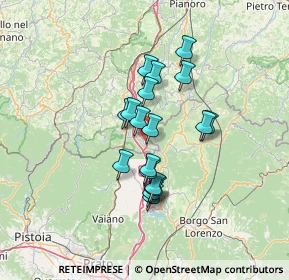 Mappa Via di Cà Fabbiani, 40035 Baragazza BO, Italia (10.68632)