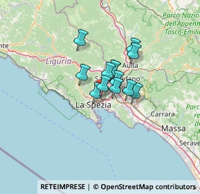 Mappa Galligani 1, 19126 La Spezia SP, Italia (7.53923)