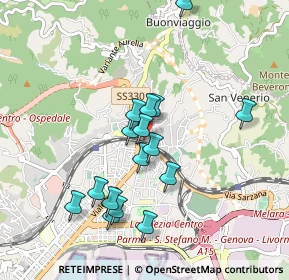 Mappa Galligani 1, 19126 La Spezia SP, Italia (0.85188)